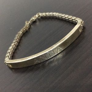 Tiffany co bracket engraved anna